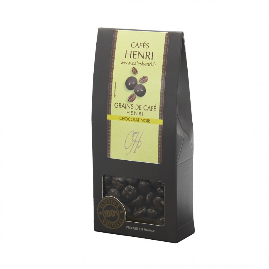Grains de café enrobés de chocolat noir — Chocolats Favoris