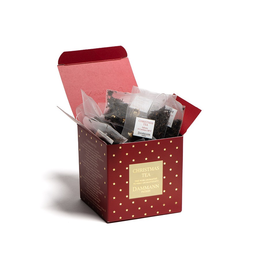 Christmas Tea Dammann noir 25 sachets Cristal