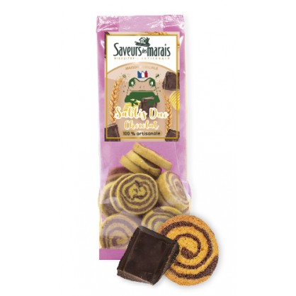 Sablés duo chocolat Saveurs des Marais