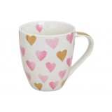 Jumbo Mug coeur rose 40 cl