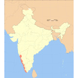 Malabar moussonné des Indes