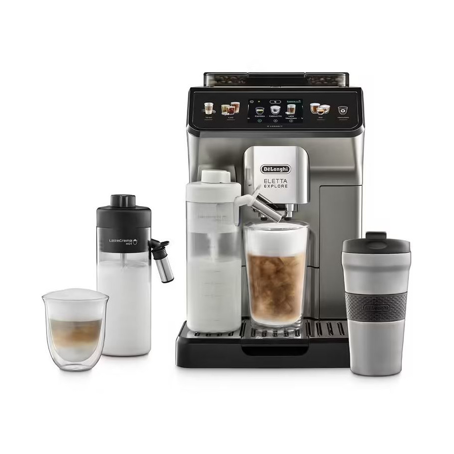 DELONGHI Eletta Explore 450.86.T et Mug To Go