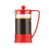 Cafetière a piston, 8 tasses, 1.0 l ROUGE