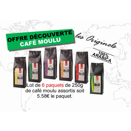 Offre découverte "Les Originels" 250g MOULU