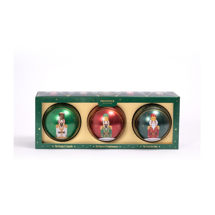 COFFRET BOULES DE NOEL – THÉS FÉERIQUES bio