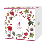 Coffret Gourmand de Noël 4 saveurs BIO* - 40 sachets