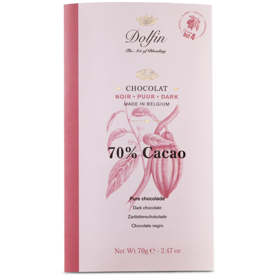 Tablette 70% Cacao 70g