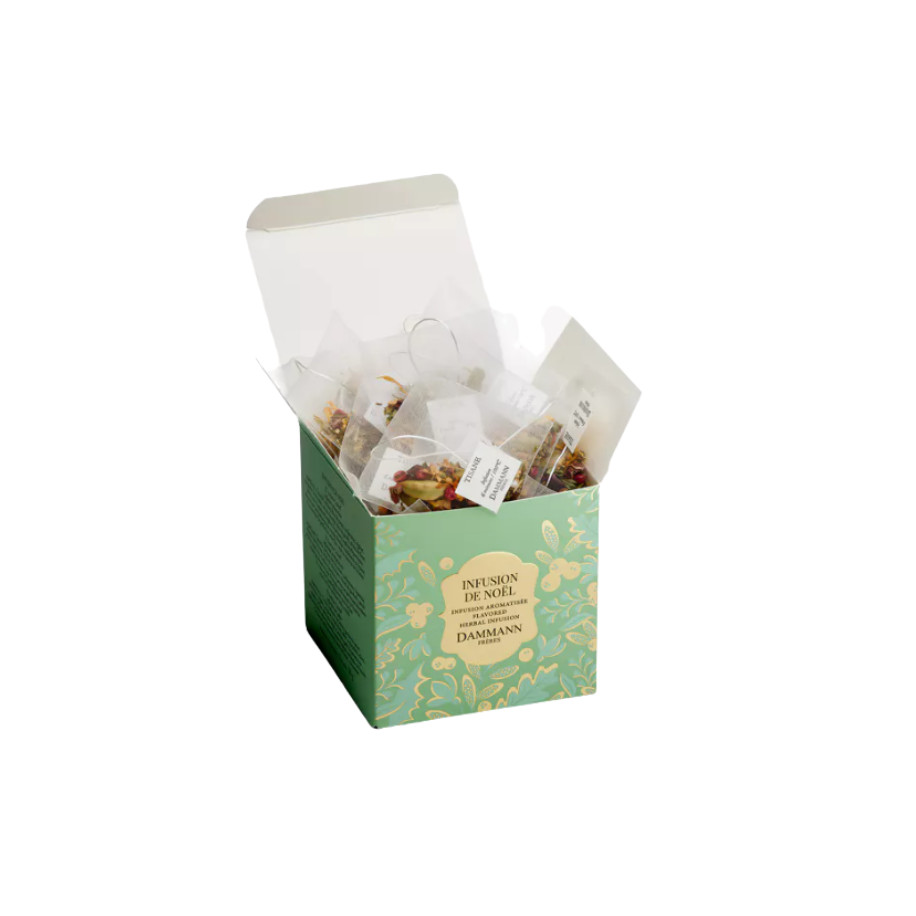 Tisane de Noël 25 sachets cristal Dammann Frères