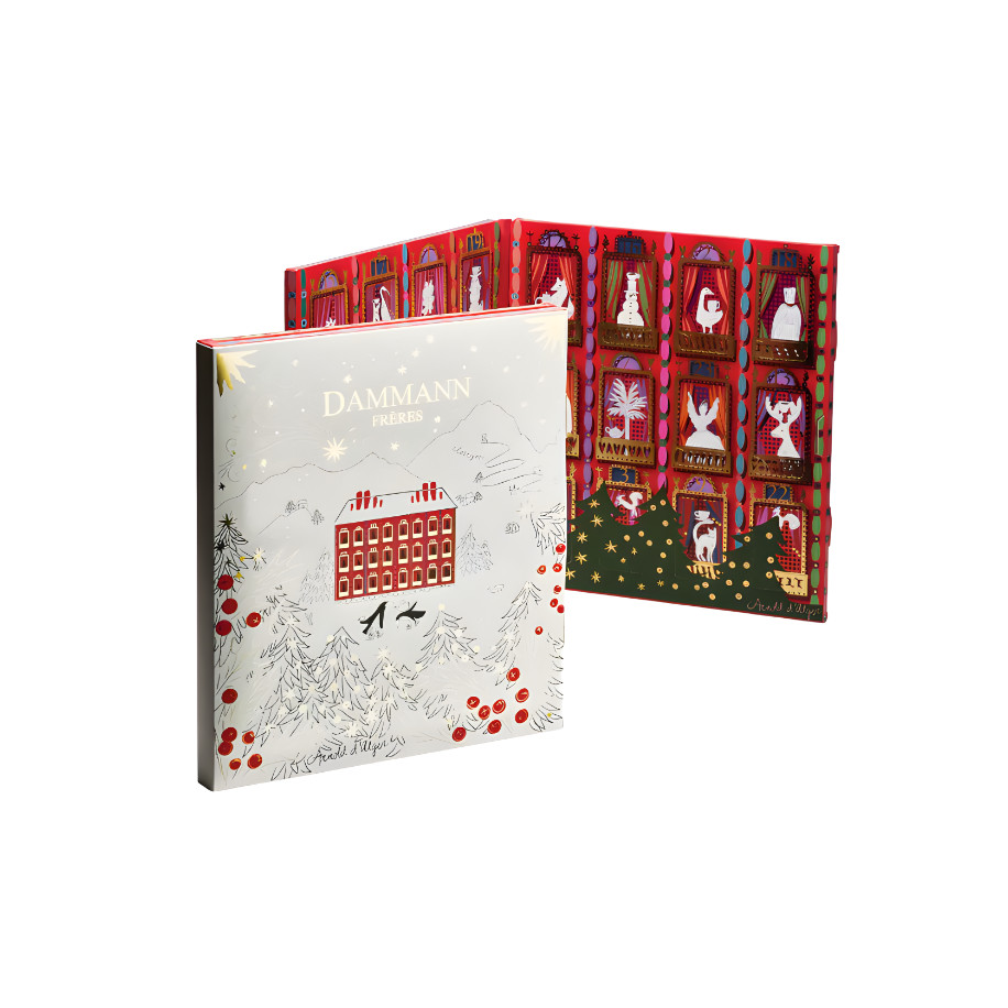 Calendrier de l'Avent 2025 Dammann Frères