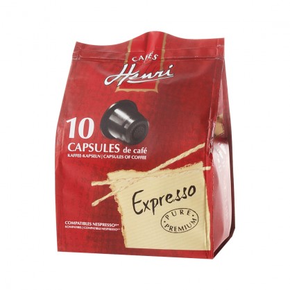 Espresso capsules étui de 10