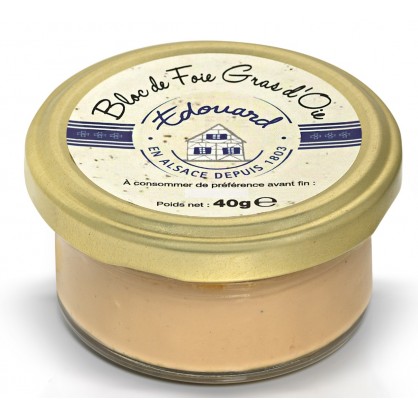 Bloc de foie gras d'Oie Edouard Artzner