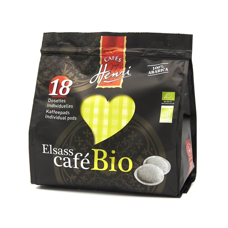 Pochon de 18 dosettes Elsass Café BIO