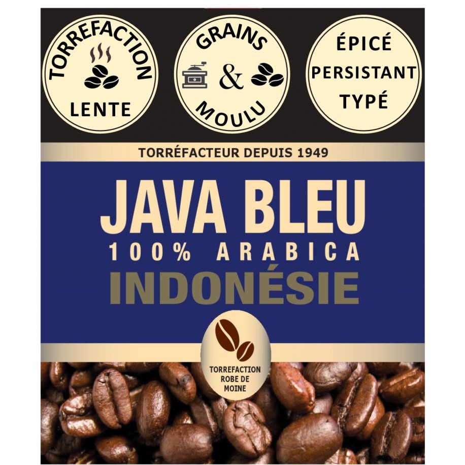 Java bleu d'Indonésie 
